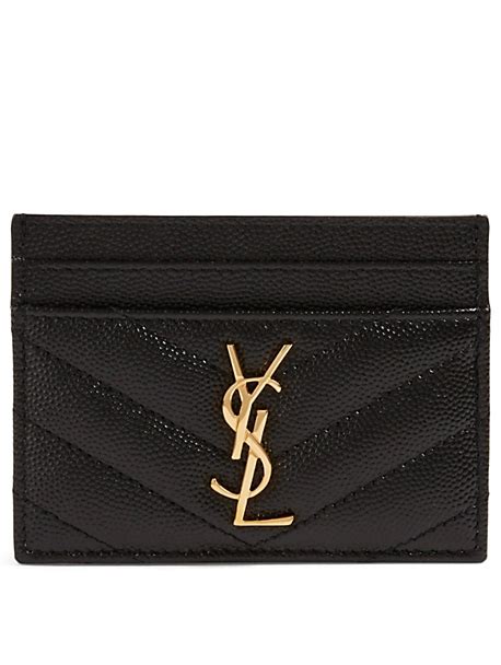 ysl bifold card holder|ysl wallet st laurent.